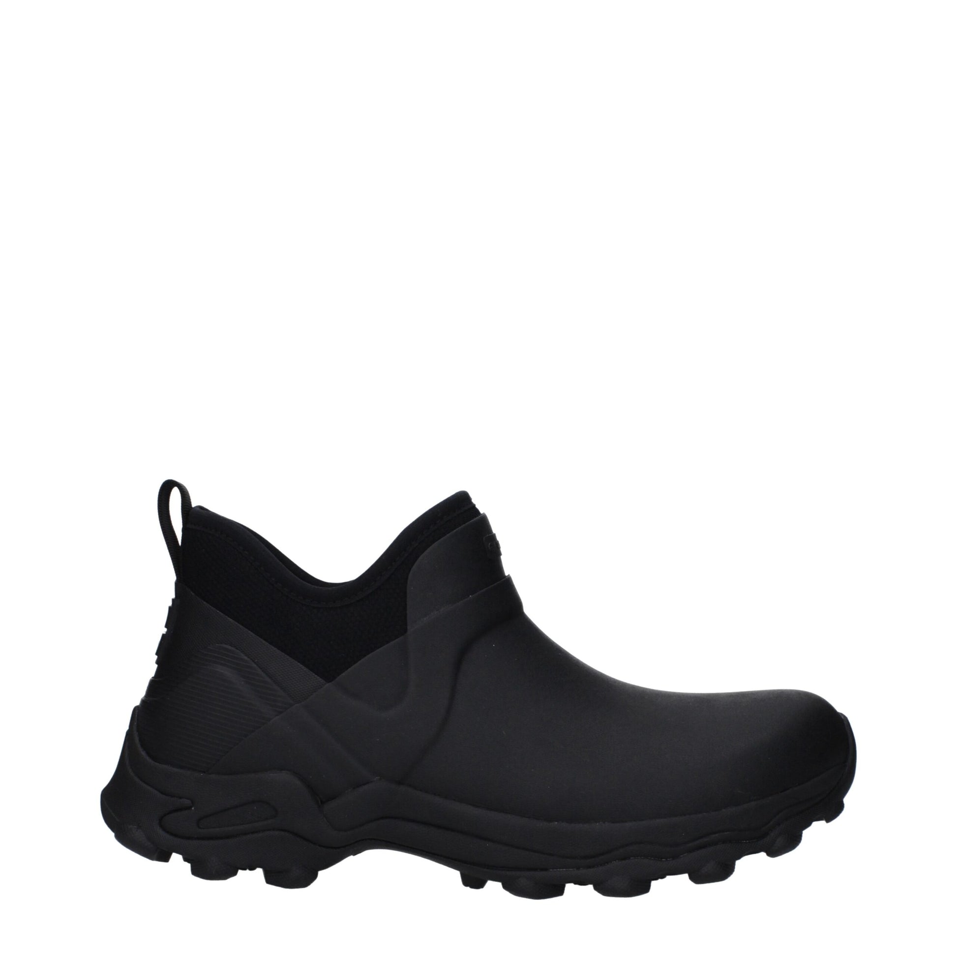 Flat Ankle Boots by Givenchy for men in cotton & rubber black showcases a ergonomic silhouette from the Men's Cotton & Rubber Flat Ankle Boots collection, featuring a ergonomic flat and a ergonomic round toe style.