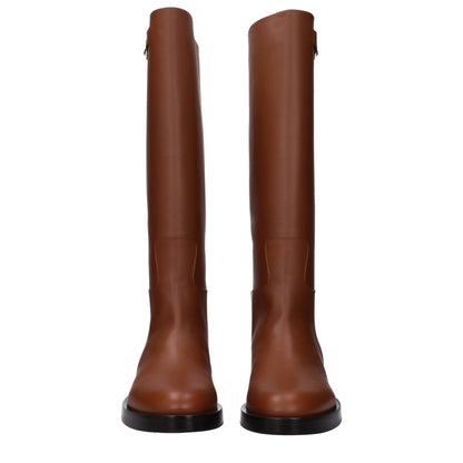 Valentino Garavani Brown Leather Boot