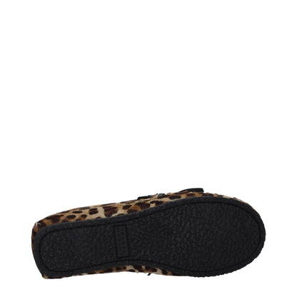Isabel Marant Brown Horsehair Loafer