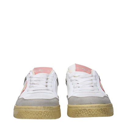 Philippe Model White Leather Sneakers