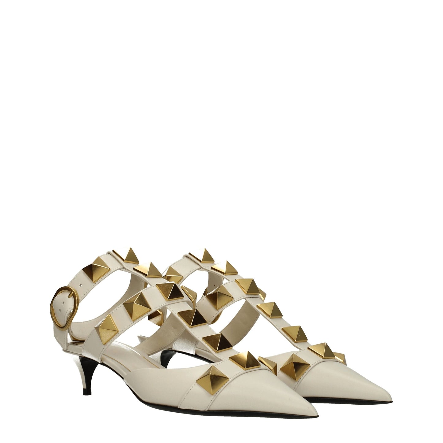 Valentino Garavani Beige Leather Sandal