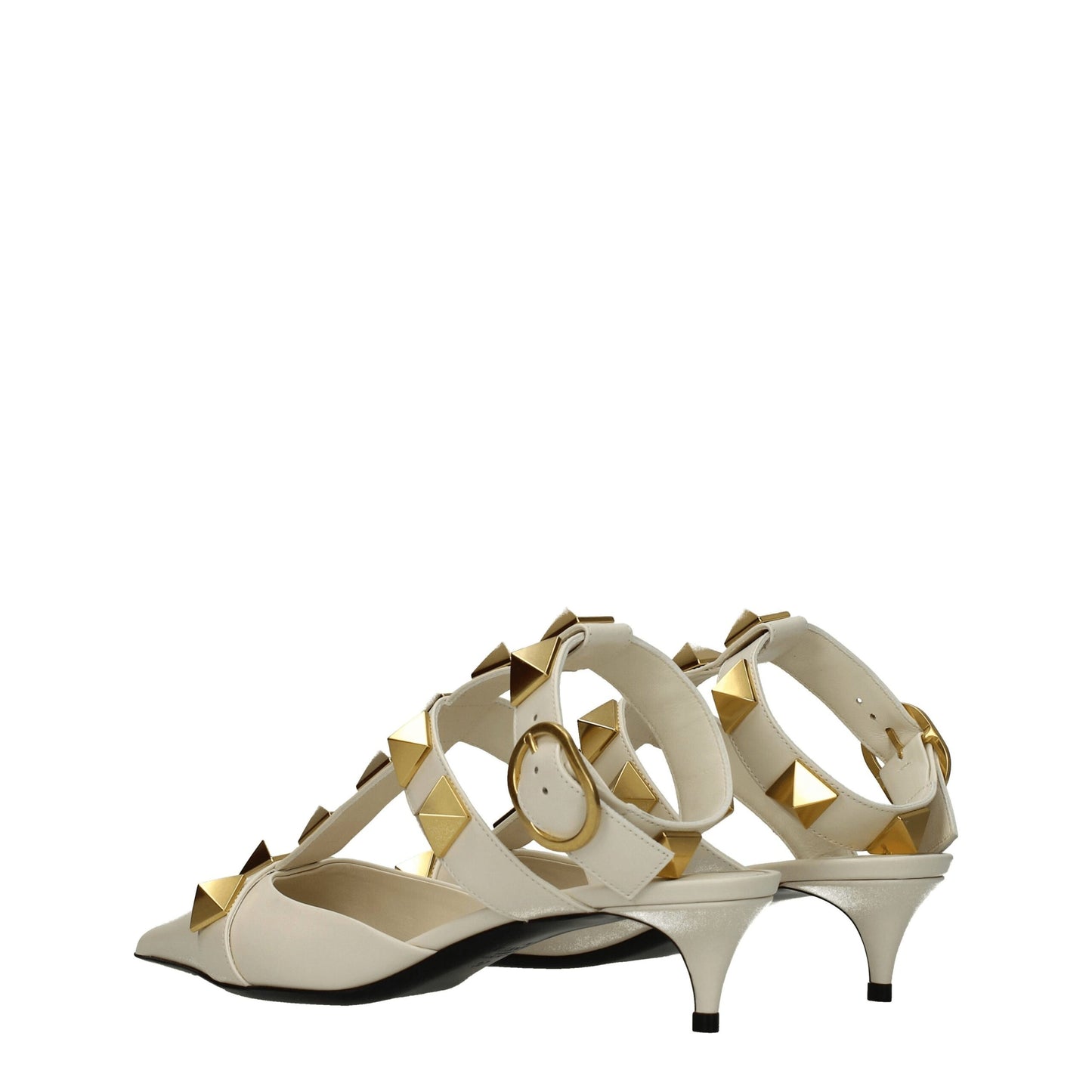 Valentino Garavani Beige Leather Sandal