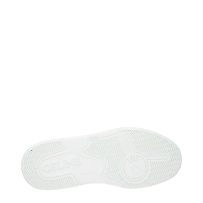 Celine White Leather Sneakers