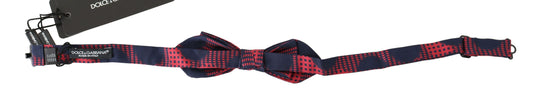Dolce & Gabbana Silk Necktie - Red Patterned Checkered