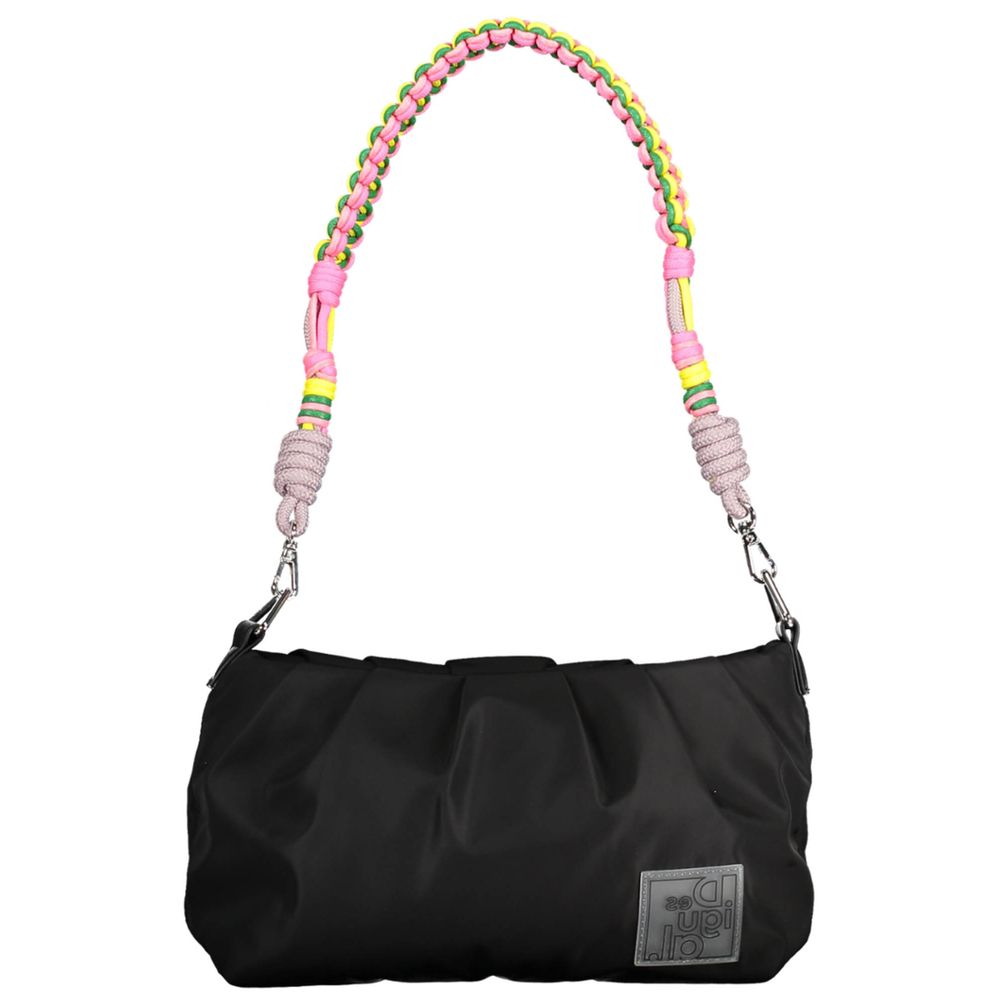 Desigual Black Midsize Crossbody Bag with Trekking Strap