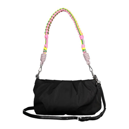 Desigual Black Midsize Crossbody Bag with Trekking Strap