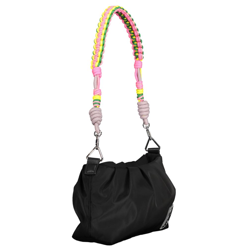 Desigual Black Midsize Crossbody Bag with Trekking Strap