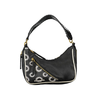 Desigual Black Small Patchwork Handbag