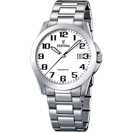 Men's Watch Festina F16376/7 Silver (Ø 40 mm)