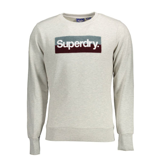 Superdry Gray Cotton Sweater
