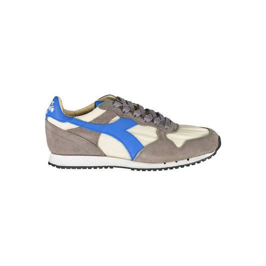 Diadora Gray Fabric Sneaker