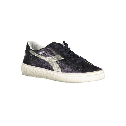 Diadora Black Fabric Sneaker