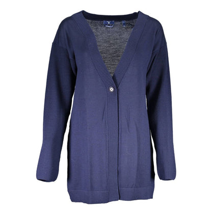 Gant Blue Wool Sweater