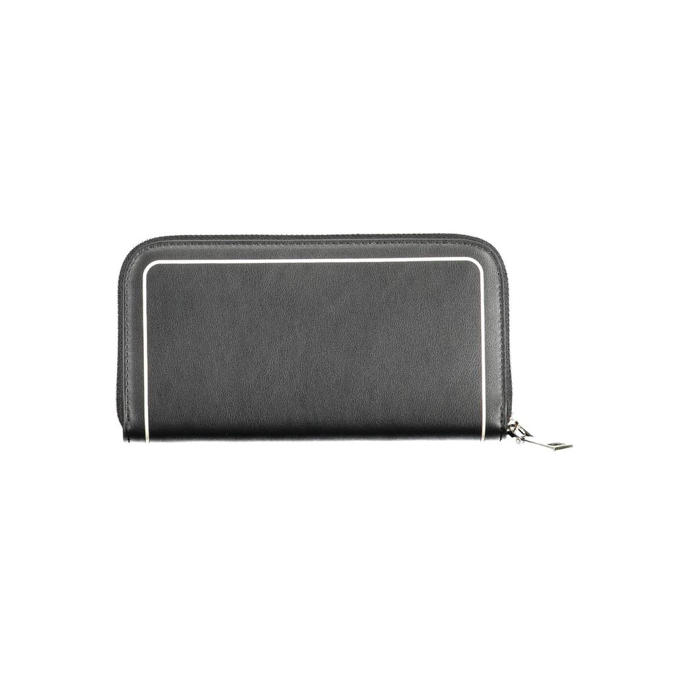 BYBLOS Black Faux Leather Wallet