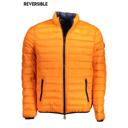 U.S. POLO ASSN. Orange Nylon Jacket