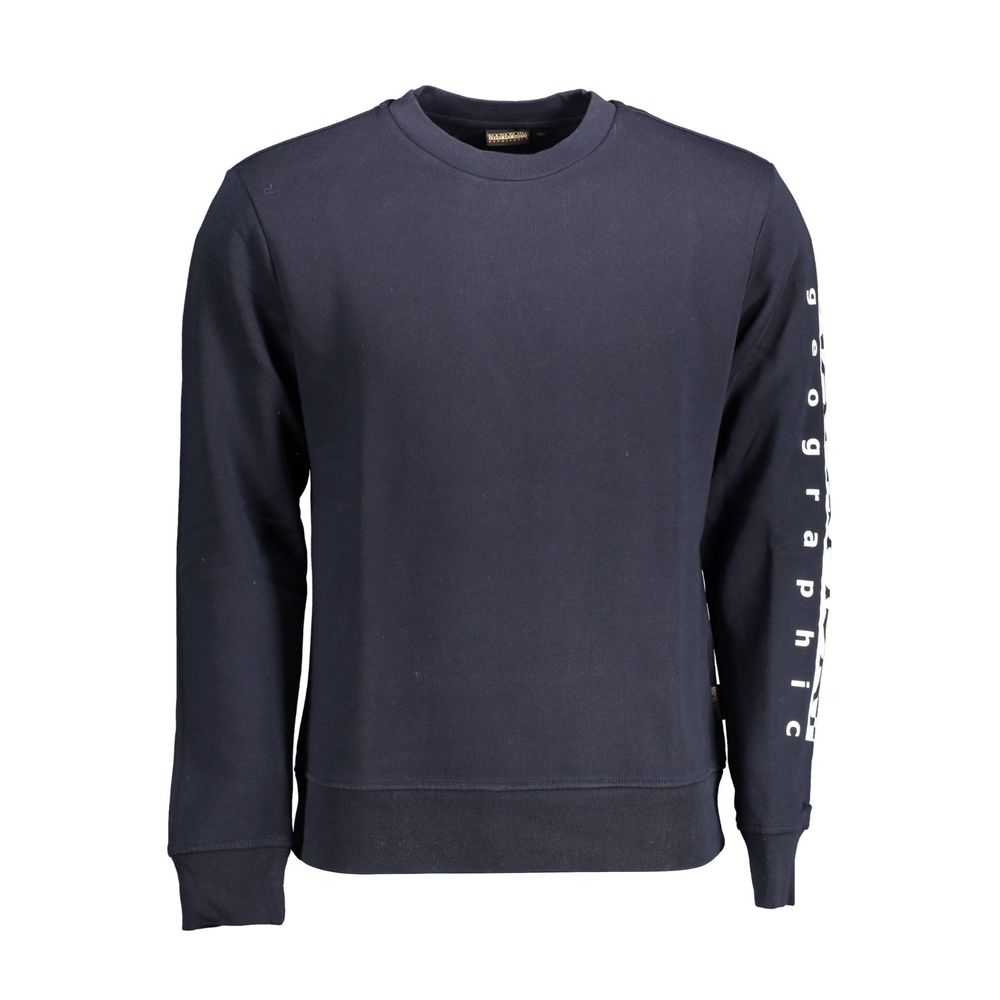 Napapijri Blue Cotton Sweater