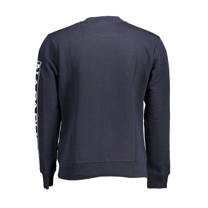 Napapijri Blue Cotton Sweater