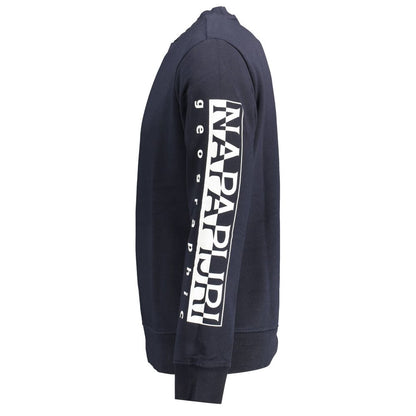 Napapijri Blue Cotton Sweater