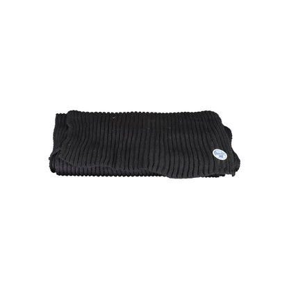 North Sails Black Cotton Scarf