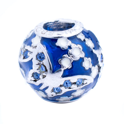 Ladies'Beads Viceroy VMM0232-33 Blue White Silver (1 cm)