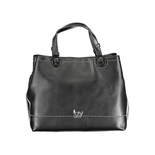 BYBLOS Black Leather Effect Shoulder Handbag