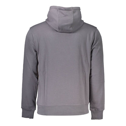 Cavalli Class Gray Cotton Sweater