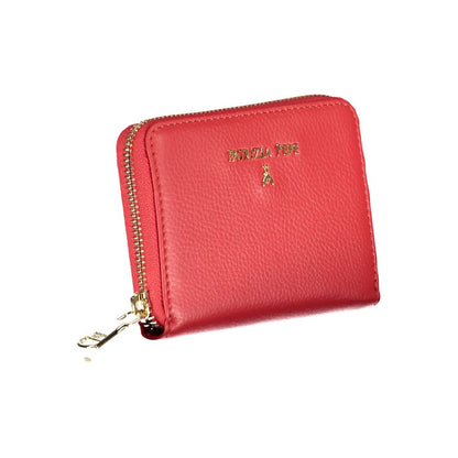 Cardholder Wallet by Patrizia Pepe for women in polyethylene red showcases a refined silhouette, artfully detailed with the signature style of the Polyethylene Cardholder Wallet and functional card-organization coin-purse.