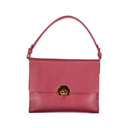 Coccinelle Red Leather Shoulder Handbag