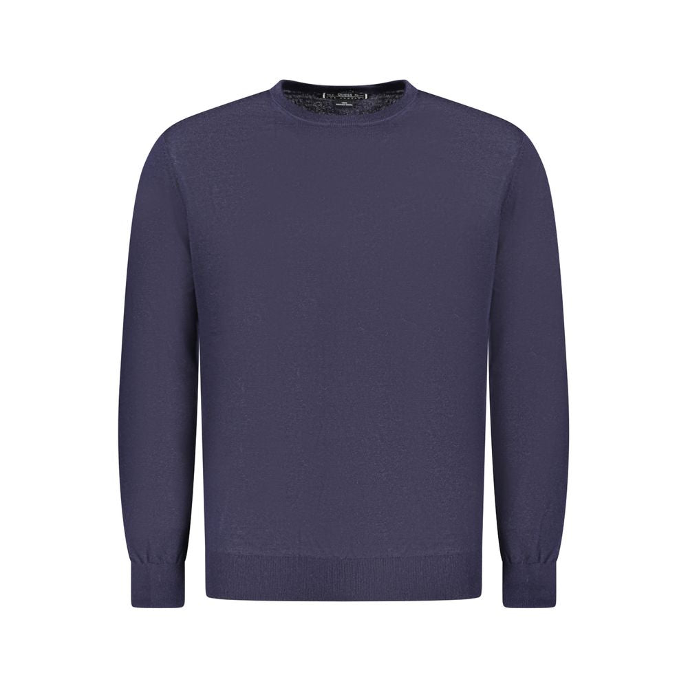 Guess Jeans Blue Wool Sweater