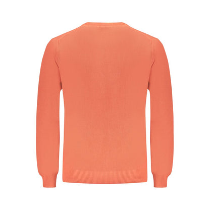 Sweater by North Sails for men in cotton pink features an tactile silhouette, showcasing a sophisticated and tactile for a refined finish.