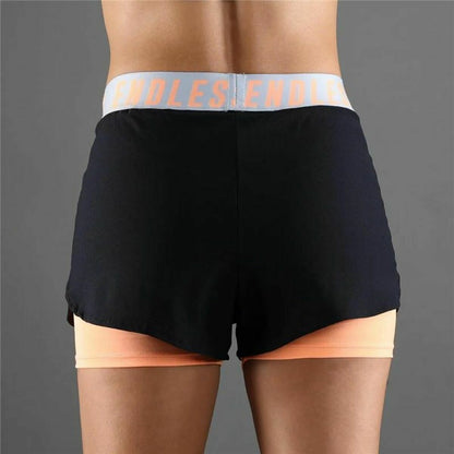 Sports Shorts Endless Tech Iconic Orange Black
