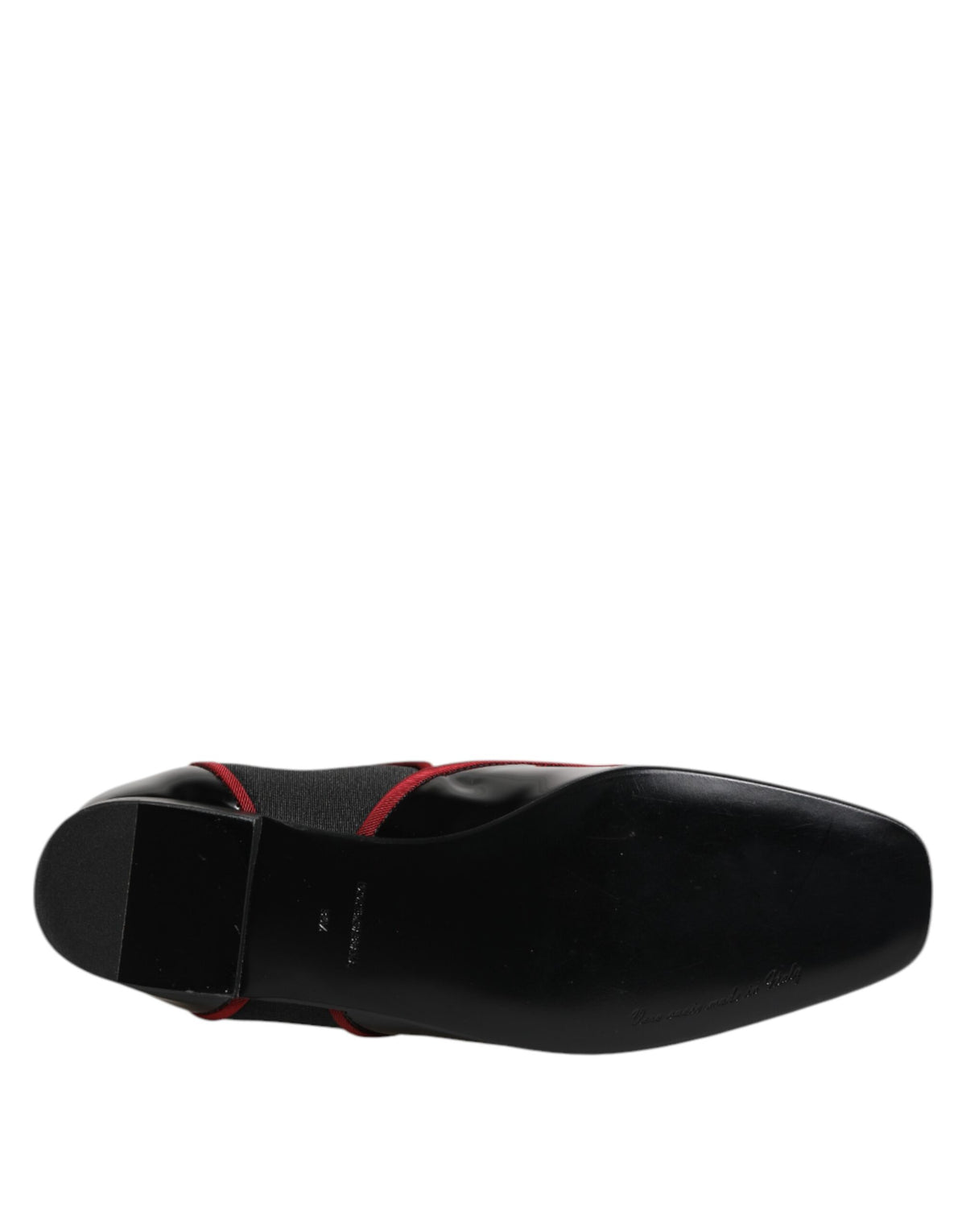 Dolce & Gabbana Jackie Women's Polyester Viscose & Calf Leather Ankle Chelsea Boots - Black