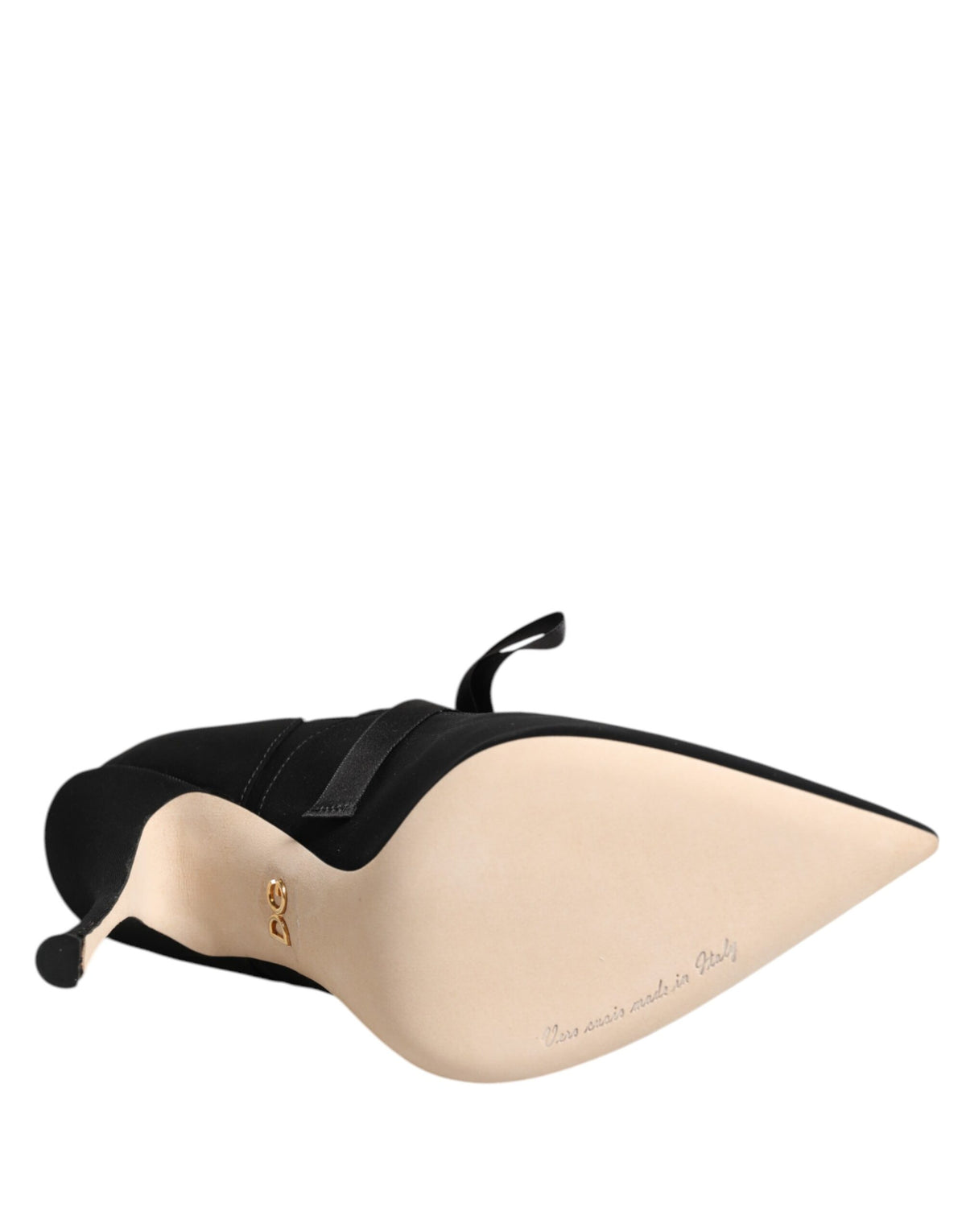 Dolce & Gabbana Women's Leather & Viscose Stiletto Pumps Heels - Black
