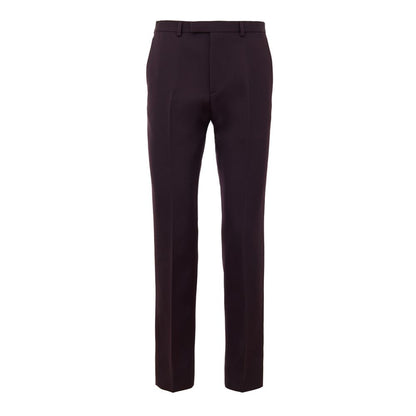 Gucci Bordeaux Wool Jeans Denim