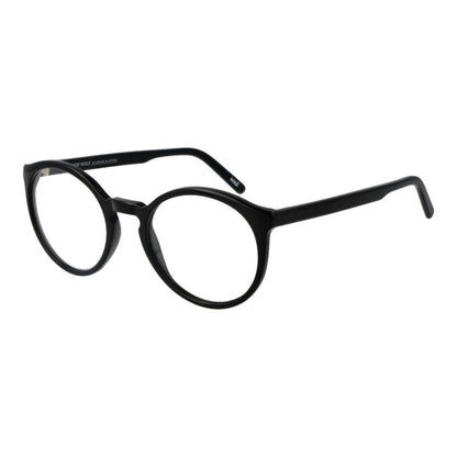 Andy Wolf Black Unisex Optical Frames