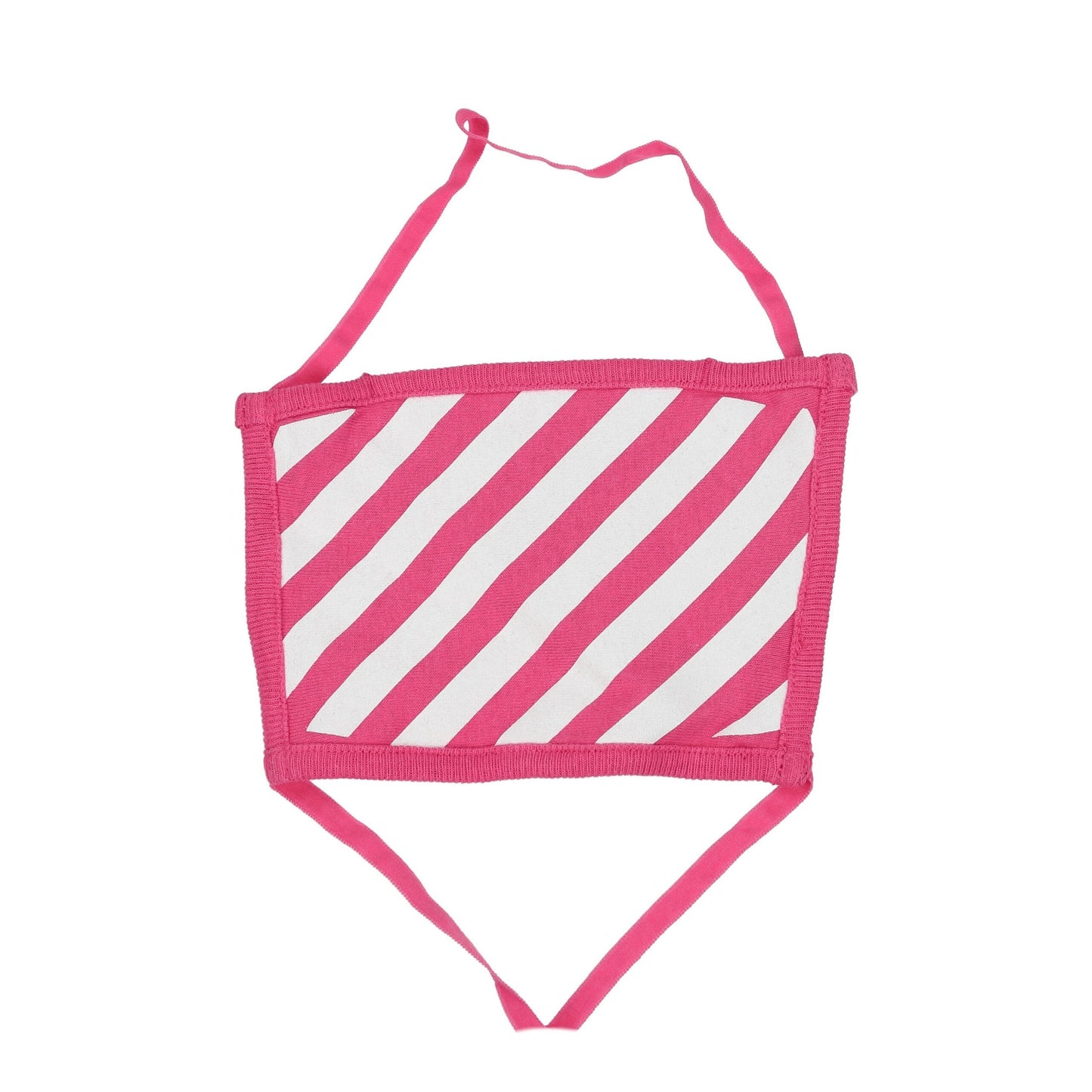 Off-White Pink Cotton Facemasks