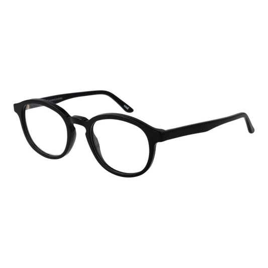 Andy Wolf Black Unisex Optical Frames