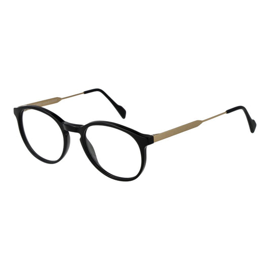 Andy Wolf Black Unisex Optical Frames