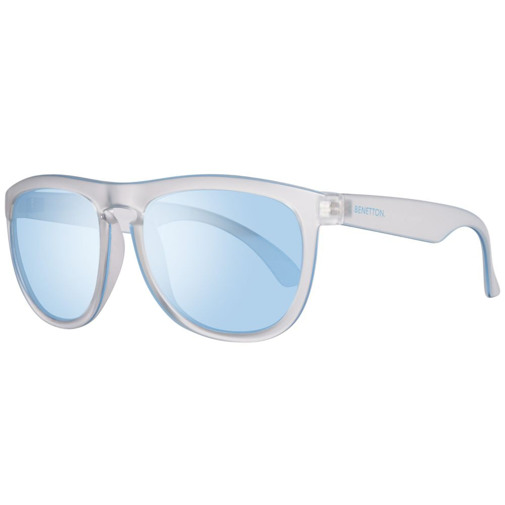 Benetton BE993S03 Transparent Men's Sunglasses with Polarized Lens