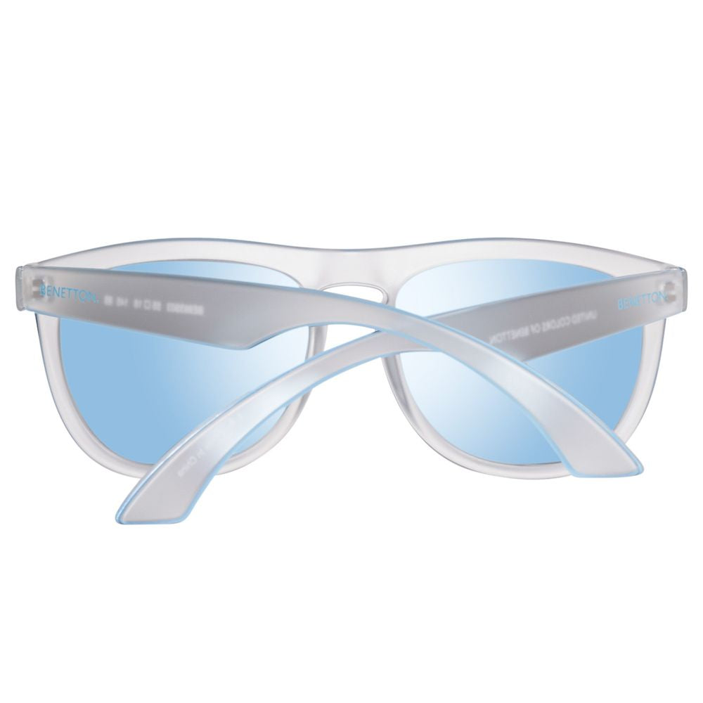Benetton BE993S03 Transparent Men's Sunglasses with Polarized Lens