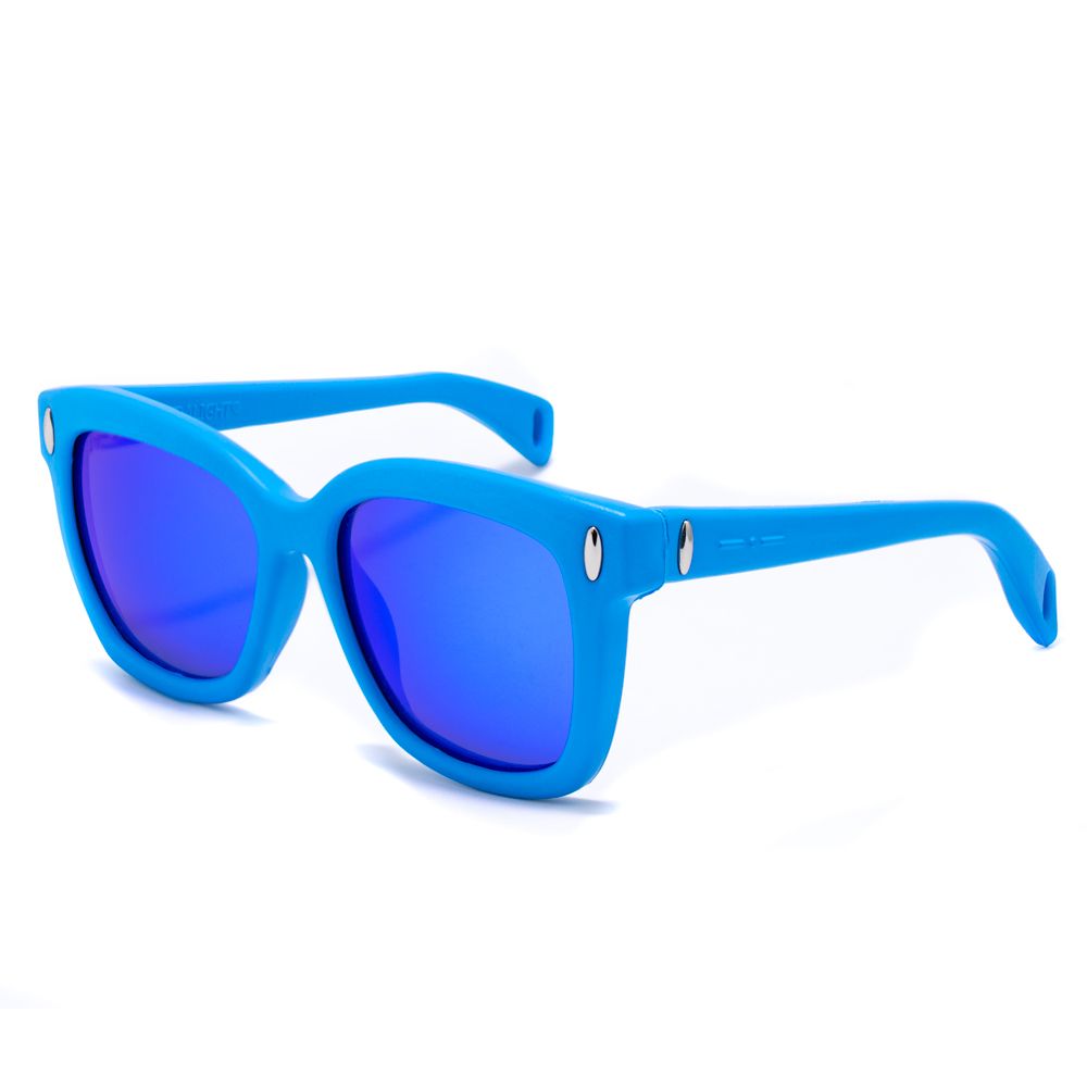 Italia Independent 0011027000 Blue Unisex Sunglasses with Polarized Lens