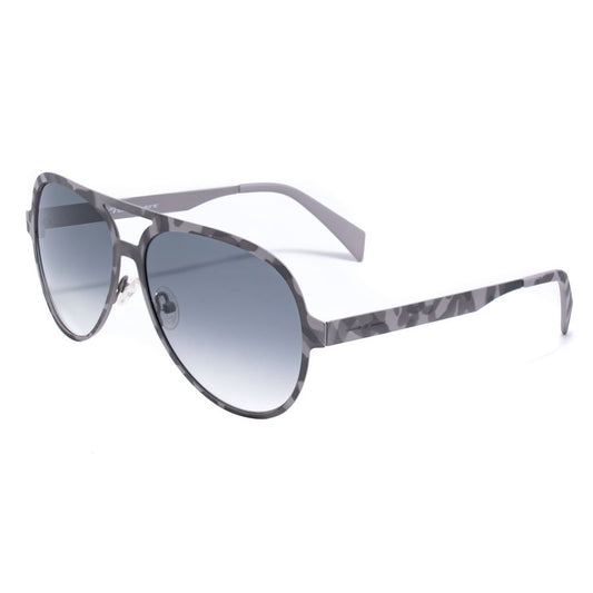 Italia Independent 0021096000 Gray Men's Sunglasses with Polarized Lens