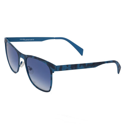 Italia Independent 0024023000 Blue Unisex Sunglasses with Polarized Lens