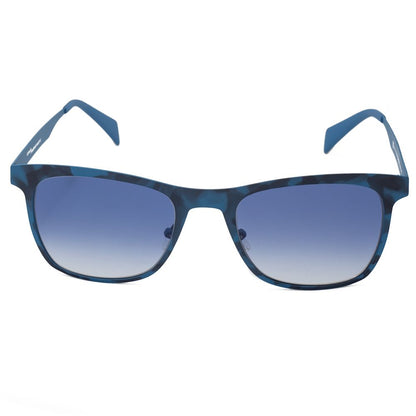Italia Independent 0024023000 Blue Unisex Sunglasses with Polarized Lens