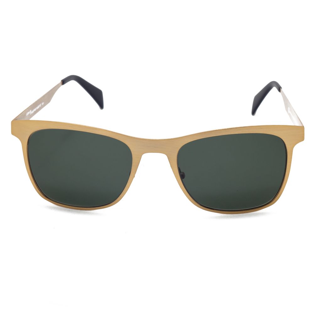 Italia Independent 0024120120 Gold Unisex Sunglasses with Polarized Lens