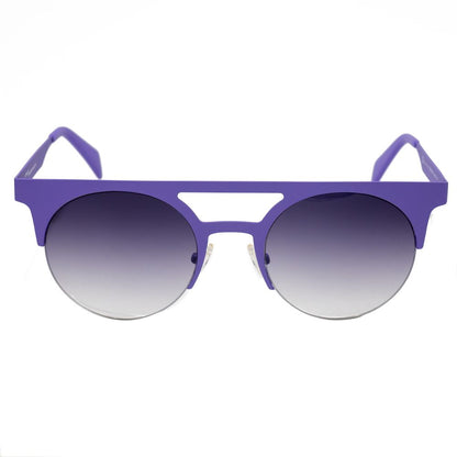 Italia Independent 0026014000 Purple Unisex Sunglasses with Polarized Lens