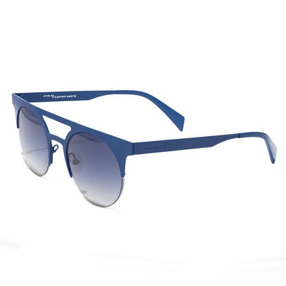 Italia Independent 0026022000 Blue Unisex Sunglasses with Polarized Lens