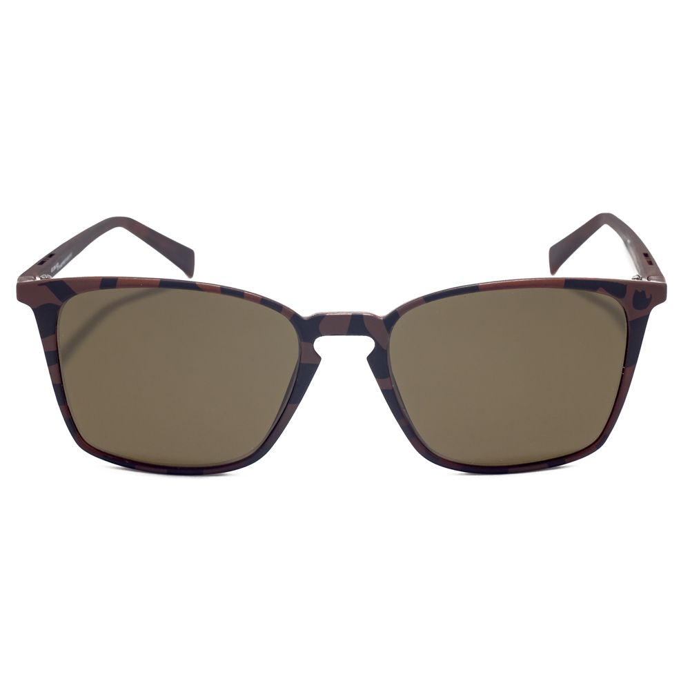 Italia Independent 0037148000 Brown Unisex Sunglasses with Polarized Lens