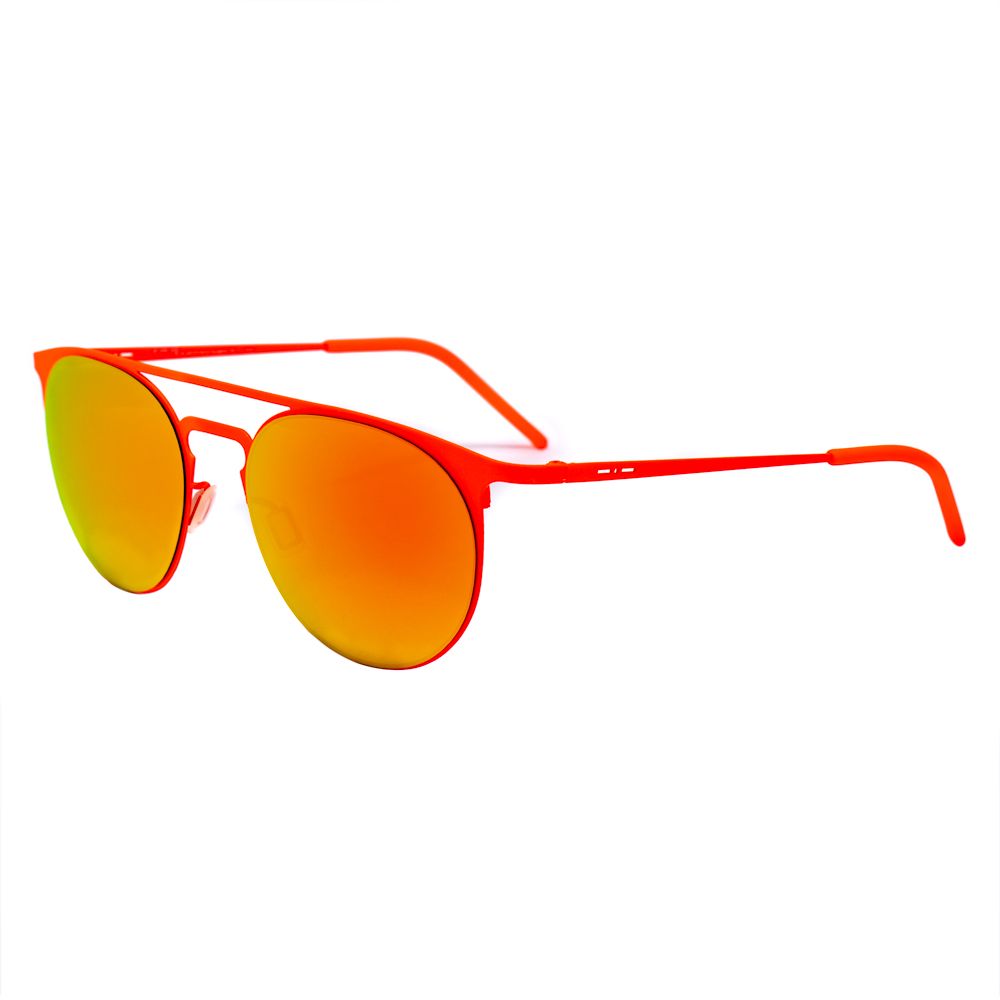Italia Independent 0206055000 Orange Unisex Sunglasses with Polarized Lens