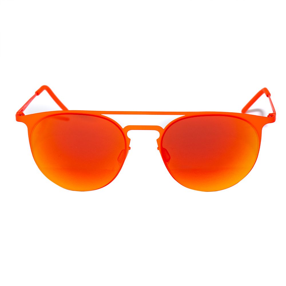Italia Independent 0206055000 Orange Unisex Sunglasses with Polarized Lens